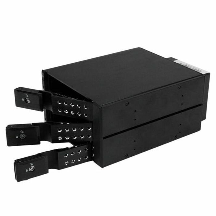 Rack Startech HSB3SATSASBA Negro 3,5" Portátil 4 Rack Startech HSB3SATSASBA Negro 3,5" Portátil 4