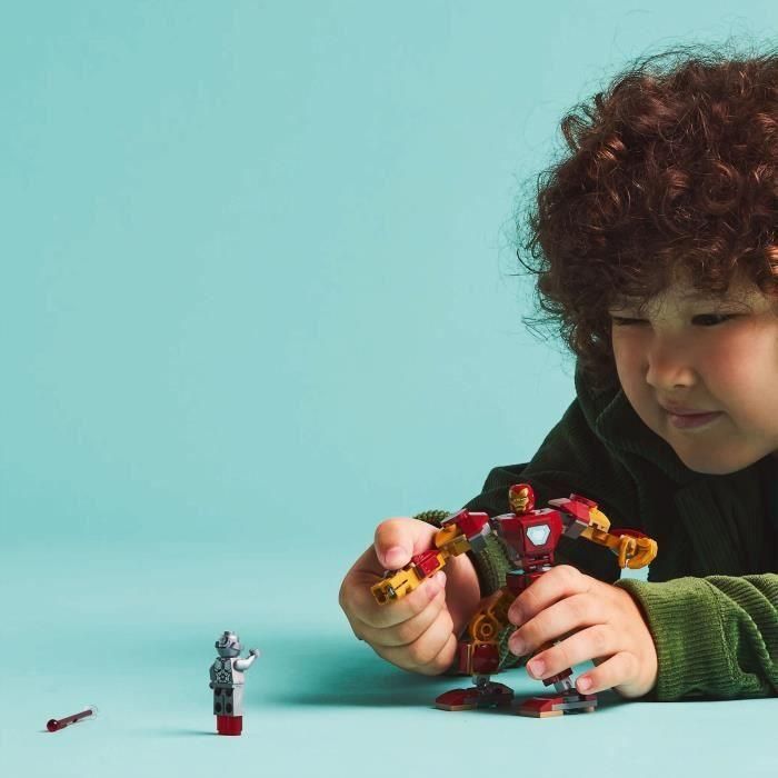 LEGO 76307 Marvel Iron Man Mech vs. Ultron: Juguete Superhéroe para Niños de 6+ Años 4 LEGO 76307 Marvel Iron Man Mech vs. Ultron: Juguete Superhéroe para Niños de 6+ Años 4