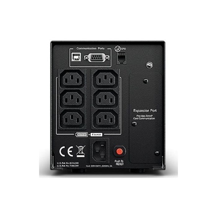 SAI Línea Interactiva Cyberpower PR750ELCD/ 750VA-675W/ 6 Salidas/ Formato Torre 3 SAI Línea Interactiva Cyberpower PR750ELCD/ 750VA-675W/ 6 Salidas/ Formato Torre 3