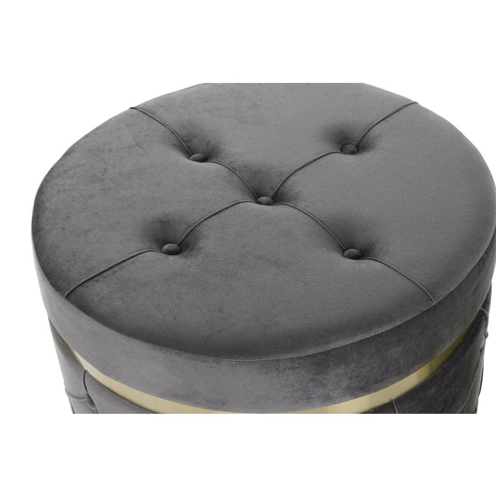 DKD Home Decor Reposapies Multicolor 60x60x47 cm Set de 3 1