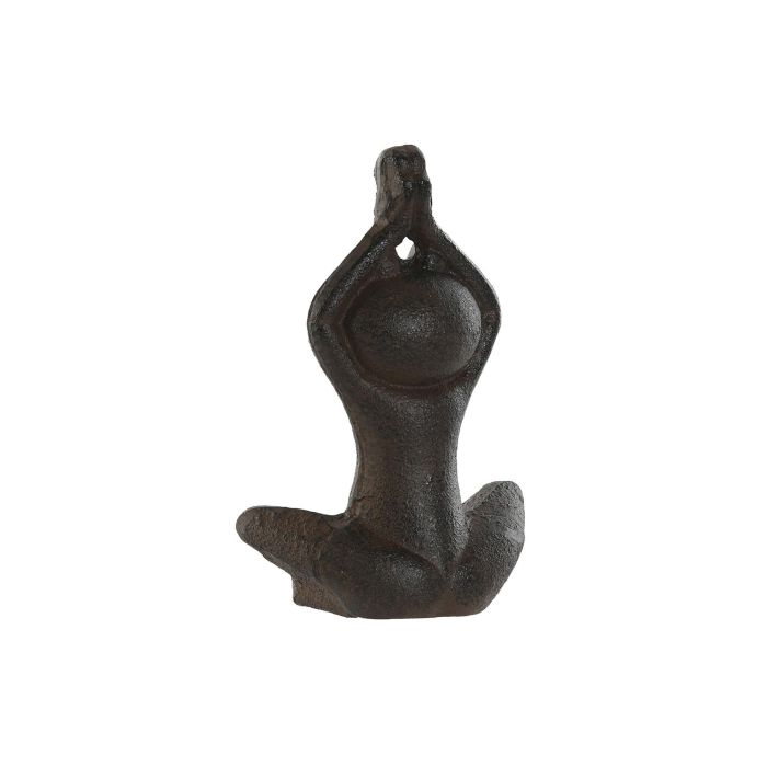 Figura DKD Home Decor Negro Marron 5 x 11.7 x 10.2 cm (4 Unidades) 2 Figura DKD Home Decor Negro Marron 5 x 11.7 x 10.2 cm (4 Unidades) 2