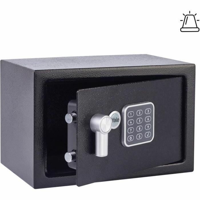 Yale YEC/200/DB2 Caja Fuerte Electrónica con Alarma y Sirena 130dB, Pequeña 8,6L, 20x31x20cm 3 Yale YEC/200/DB2 Caja Fuerte Electrónica con Alarma y Sirena 130dB, Pequeña 8,6L, 20x31x20cm 3