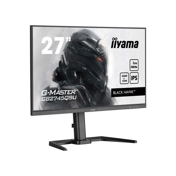 Iiyama GB2745QSU-B2 Monitor Gaming 27" IPS Wide Quad HD 2560x1440 100Hz 1ms 300cd/m² Negro 2