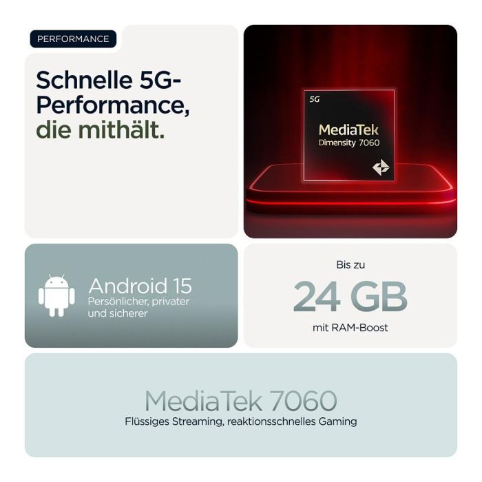 Motorola Moto G56 5G 256GB 8GB RAM 6.72'' LCD 120Hz 50MP Gris