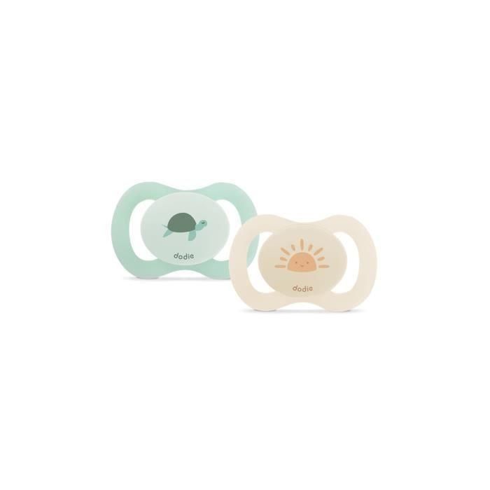 Dodie DOD1711973035423 Dúo de Chupetes Anatómicos 0-2 Meses Diseño Tortuga Dodie DOD1711973035423 Dúo de Chupetes Anatómicos 0-2 Meses Diseño Tortuga
