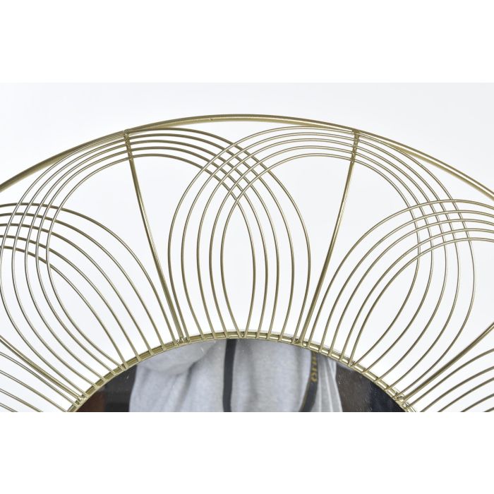 Espejo de pared DKD Home Decor Dorado Moderno 60 x 4 x 60 cm 2 Espejo de pared DKD Home Decor Dorado Moderno 60 x 4 x 60 cm 2