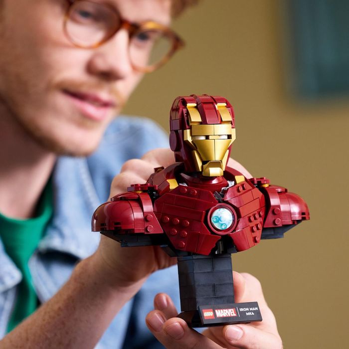 LEGO 76327 Marvel Busto de Iron Man MK4 - Set de construcción para adultos 4 LEGO 76327 Marvel Busto de Iron Man MK4 - Set de construcción para adultos 4