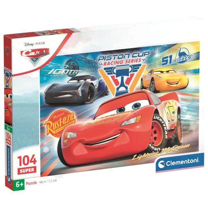 Puzzle super Cars Disney Pixar 104pzs 1