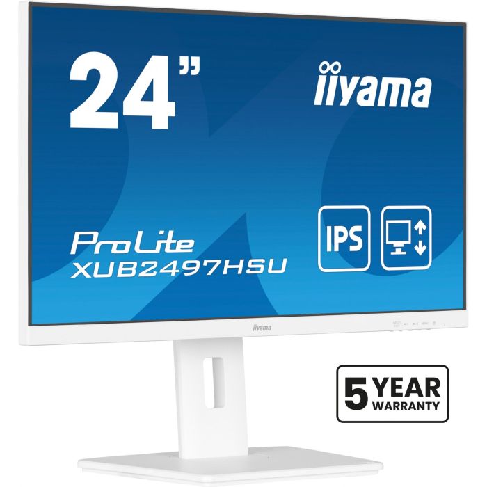 Iiyama ProLite XUB2497HSU-W2 Monitor 24" Full HD IPS 100Hz, Blanco 0 Iiyama ProLite XUB2497HSU-W2 Monitor 24" Full HD IPS 100Hz, Blanco 0