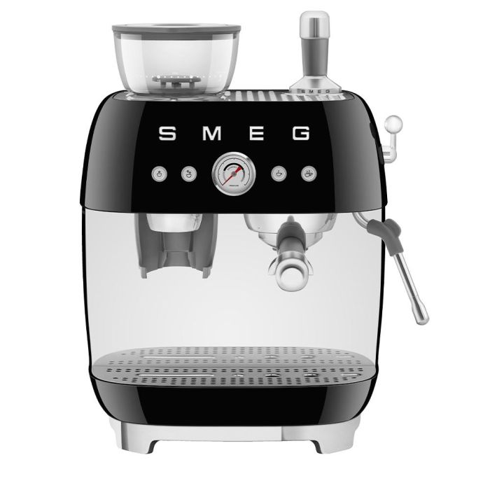 Smeg EGF03BLEU Máquina Espresso 50'Style con Molinillo Integrado Color Negro 2 Smeg EGF03BLEU Máquina Espresso 50'Style con Molinillo Integrado Color Negro 2