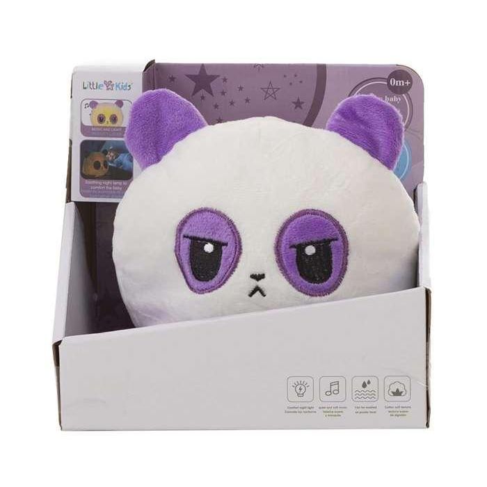 Creaciones Llopis Peluche Calmante Panda con Luz Nocturna y Música 24 cm 1