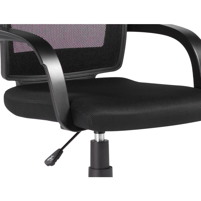 Q-connect Silla Giratoria Respaldo Medio Regulable en Altura Negro 900+100x560x570 mm 1 Q-connect Silla Giratoria Respaldo Medio Regulable en Altura Negro 900+100x560x570 mm 1