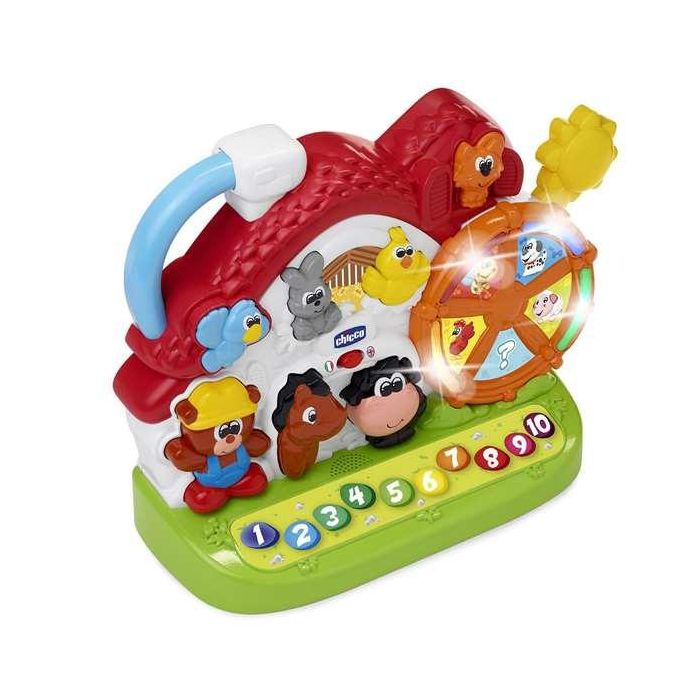 Granja sonora con luces y sonidos ¡enseña numeros, colores y nombres! 32x26x13,5 cm (bilingüe) 12 Granja sonora con luces y sonidos ¡enseña numeros, colores y nombres! 32x26x13,5 cm (bilingüe) 12