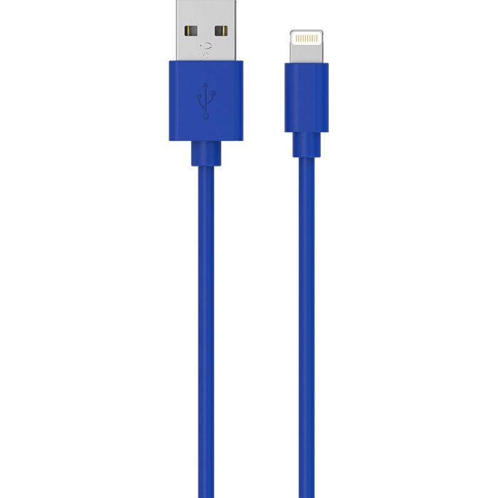 Cable USB BigBen Connected WCBLMFI1MBL Azul 1 m (1 unidad) Cable USB BigBen Connected WCBLMFI1MBL Azul 1 m (1 unidad)