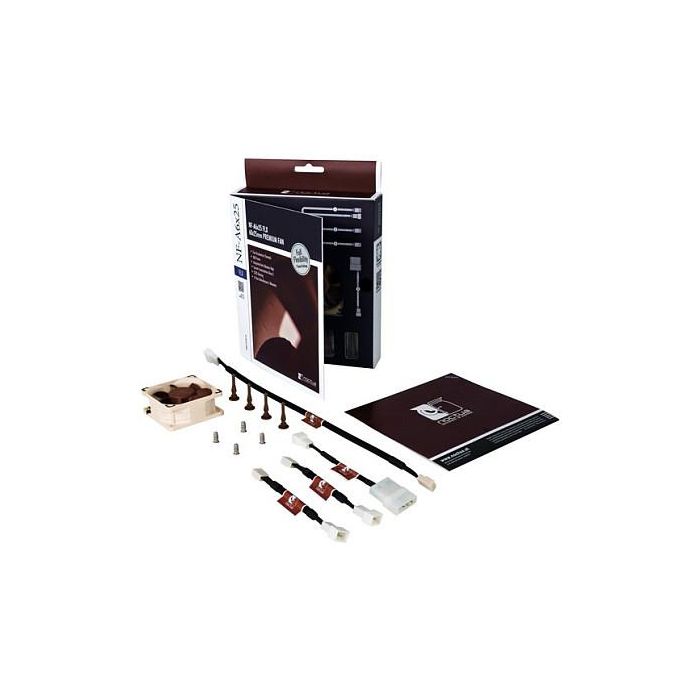 Noctua NF-A6x25 FLX Ventilador 6cm 1600-3000 RPM Flujo de Aire 29.2 m3/h 19.3 dB Marrón