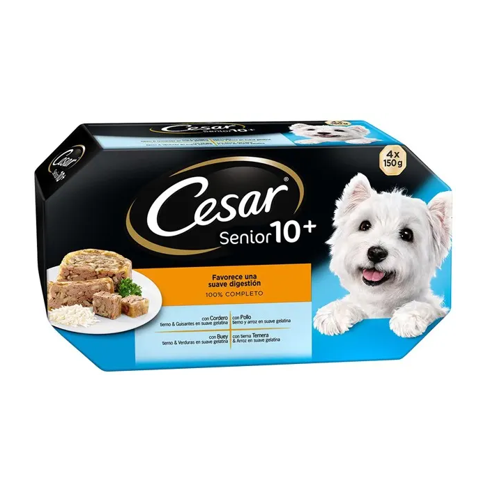 Cesar Multipack Senior Caja 6x4x150 gr