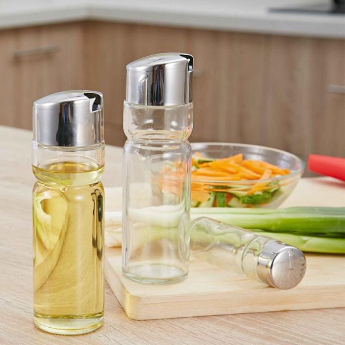Aceitera, Vinagrera y Saleros con Soporte Anna (12 Unidades) 6 Aceitera, Vinagrera y Saleros con Soporte Anna (12 Unidades) 6