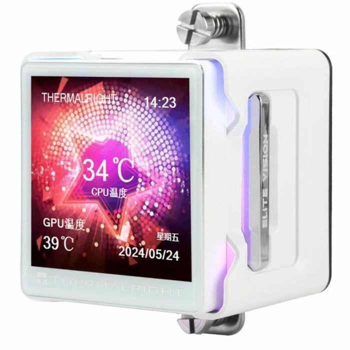 Procesador Thermalright Elite Vision 360 ARGB blanco con refrigeración líquida 1 Procesador Thermalright Elite Vision 360 ARGB blanco con refrigeración líquida 1