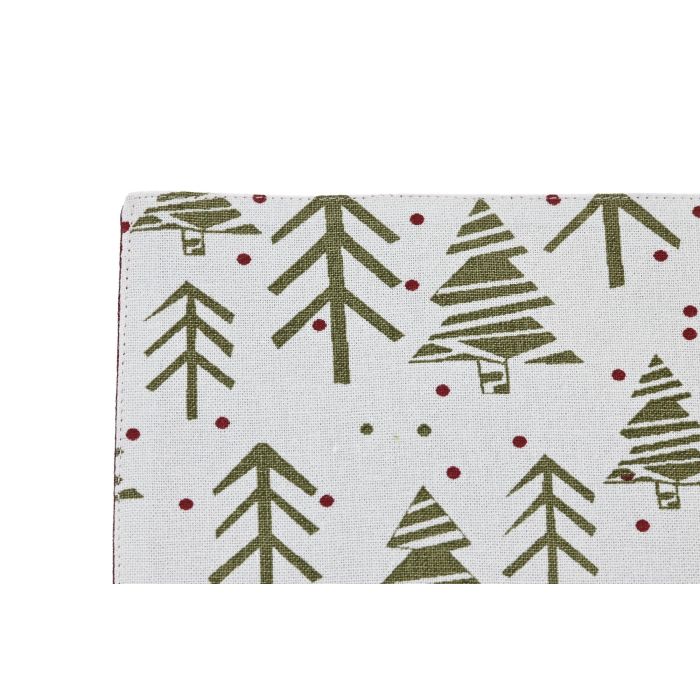 Individual Navidad Alpina DKD Home Decor Verde Blanco 30 x 0.2 x 45 cm 1 Individual Navidad Alpina DKD Home Decor Verde Blanco 30 x 0.2 x 45 cm 1