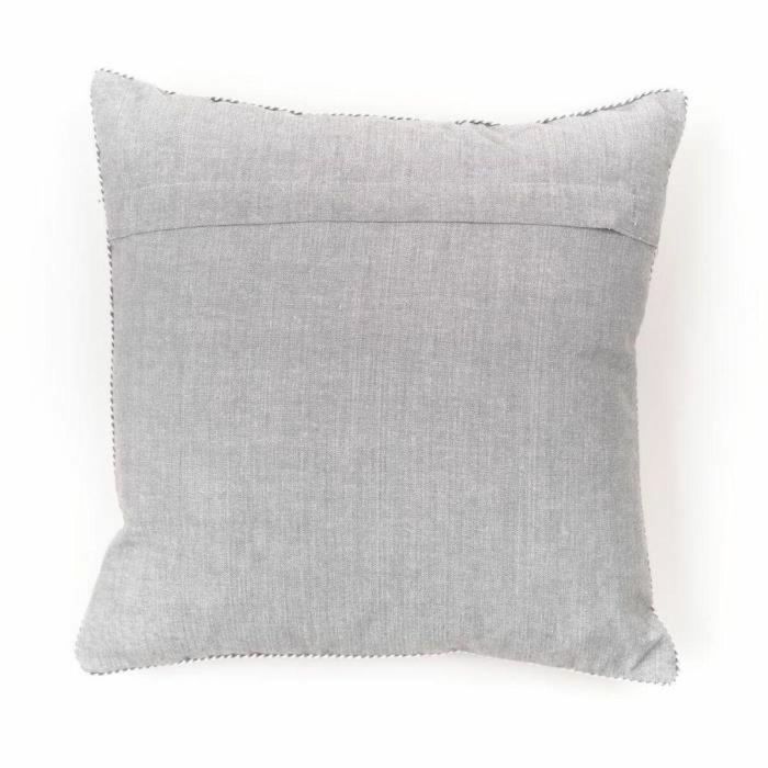 Cojín - HOY - CHARME - Chambray x Petite broderie Capucine - 40 x 40 cm 1 Cojín - HOY - CHARME - Chambray x Petite broderie Capucine - 40 x 40 cm 1