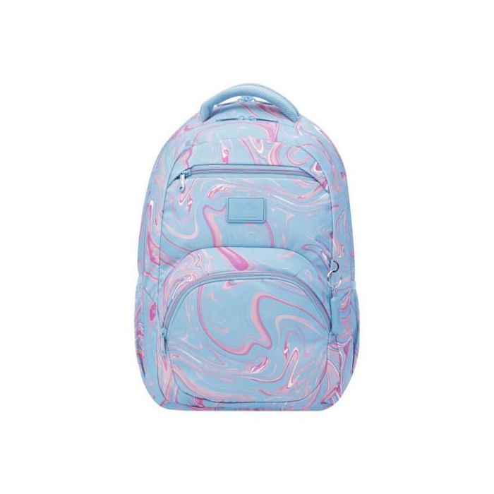 Mochila Eco-Friendly Estampado Verde y Rosa - Tracer 4 Totto MA04TRC004-2210G-3JX