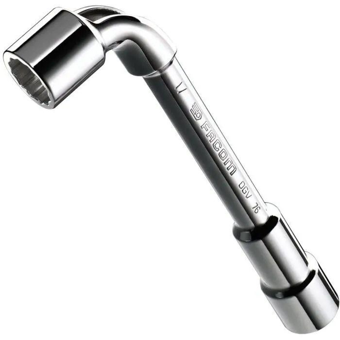 FACOM Juego de 5 llaves de tubo y OVG 8, 10, 11, 13, 17 mm