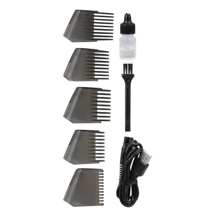 Aprilla Máquina Cortapelo Recargable USB (6 Unidades) 12