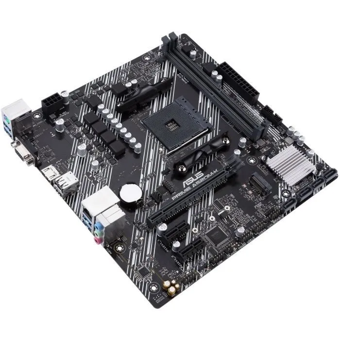 Asus PRIME A520M-K Placa Base Socket AM4 DDR4 PCIe 3.0 Micro ATX 5