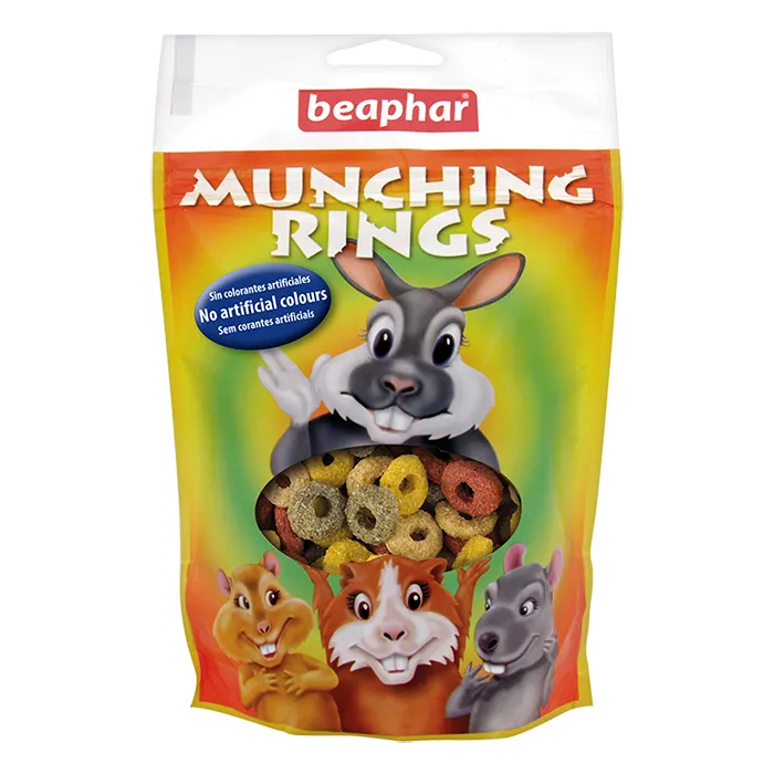 Beaphar Munching Rings 75 gr Golosinas Roedores