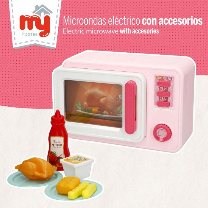 Microondas de juguete Colorbaby (6 Unidades) 5 Microondas de juguete Colorbaby (6 Unidades) 5