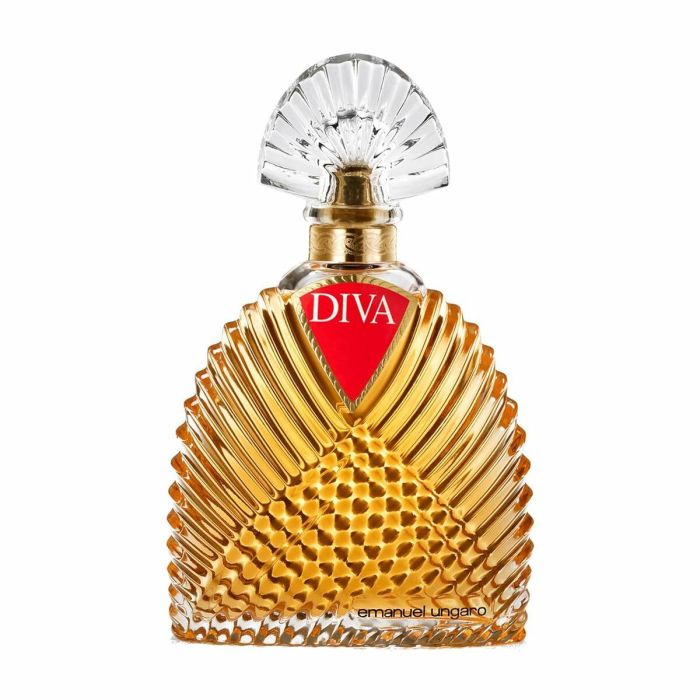 Emanuel Ungaro DIVA Perfume Vaporizador Mujer EDP 100 ml, Fragancia Clásica Chipre Floral Especiada Rosa y Nardo 1