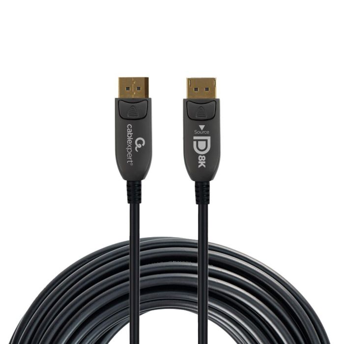 Cable DisplayPort GEMBIRD CC-DP8K-AOC-20M Negro 20 m Cable DisplayPort GEMBIRD CC-DP8K-AOC-20M Negro 20 m