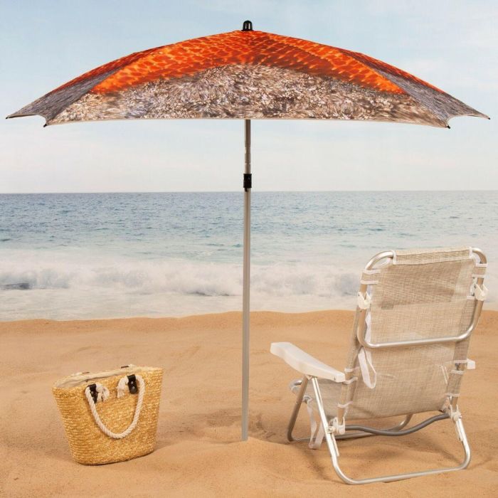 Sombrilla Aktive 180 x 210 x 180 cm 180 x 215 x 180 cm (6 Unidades) 2