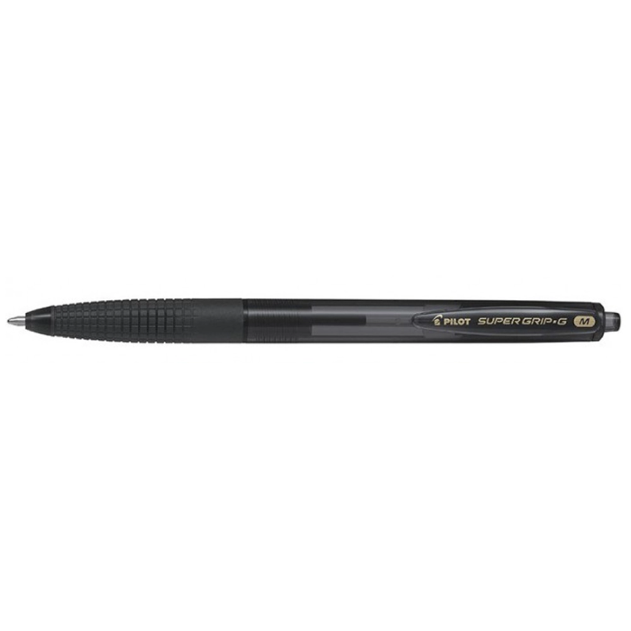 Pilot Boligrafo Super Grip G Negro Retractil Sujecion de Caucho Tinta Base de Aceite 1 mm 0.4 mm 3 Pilot Boligrafo Super Grip G Negro Retractil Sujecion de Caucho Tinta Base de Aceite 1 mm 0.4 mm 3