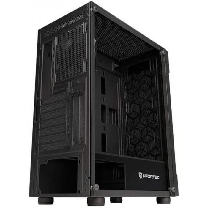 Caja Semitorre ATX Nfortec Air Negro 1