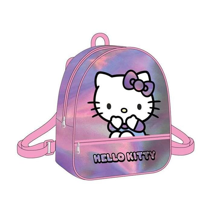 Mochila casual iridiscente hello kitty 23.0 x 20.0 x 8.0 cm 0 Mochila casual iridiscente hello kitty 23.0 x 20.0 x 8.0 cm 0