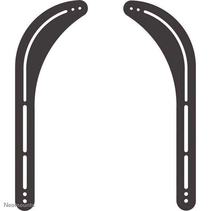 Neomounts NS-SB100 Soporte para Barra de Sonido, Máx. 15kg, VESA 200x100-600x400, Instalación en Pantalla, Negro 1