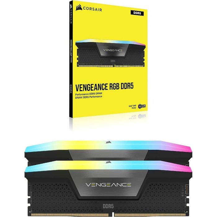 Corsair Vengeance RGB CMH32GX5M2B6400C36 módulo de memoria 32 GB 2 x 16 GB DDR5 6400 MHz 2 Corsair Vengeance RGB CMH32GX5M2B6400C36 módulo de memoria 32 GB 2 x 16 GB DDR5 6400 MHz 2