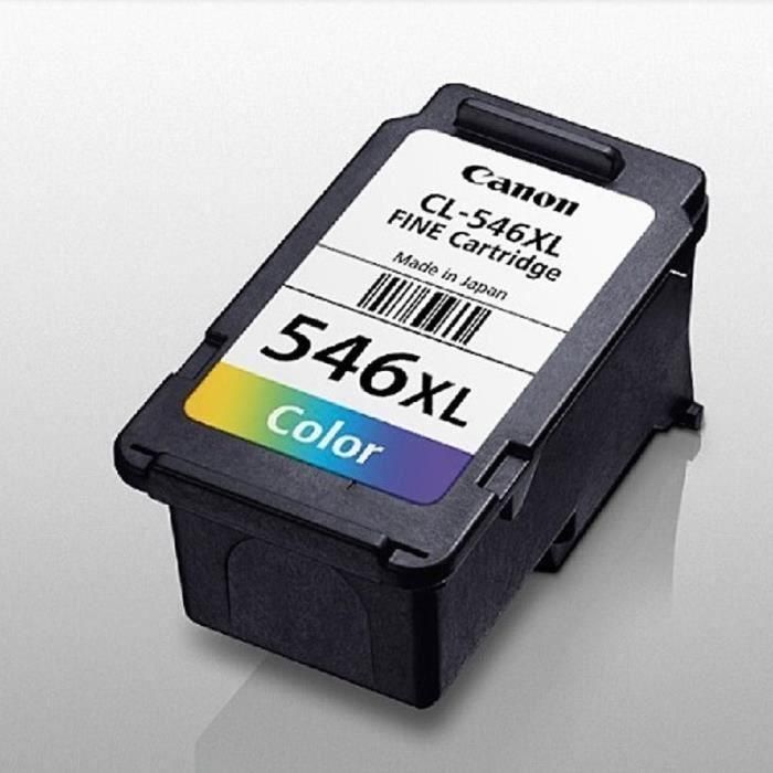Canon CL 546XL - Tinta Tricolor Original para Impresoras Pixma MG 2150, 3150, MX 455, 525, 395 - 13ml, 300 Páginas 1