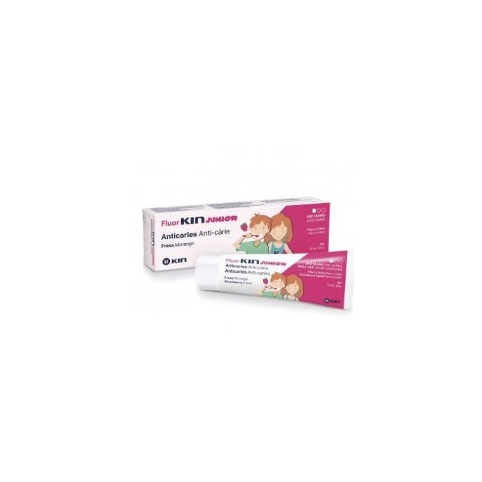 Fluor Kin Junior Gel 6-12 Años Fresa 75Ml 800 Ppm Fluor Kin Junior Gel 6-12 Años Fresa 75Ml 800 Ppm