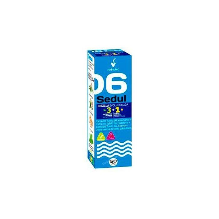 NOVADIET Sedul+ Aceite Esencial de Melisa Mezcla Evolucionada para Calma y Sueño 50 Ml