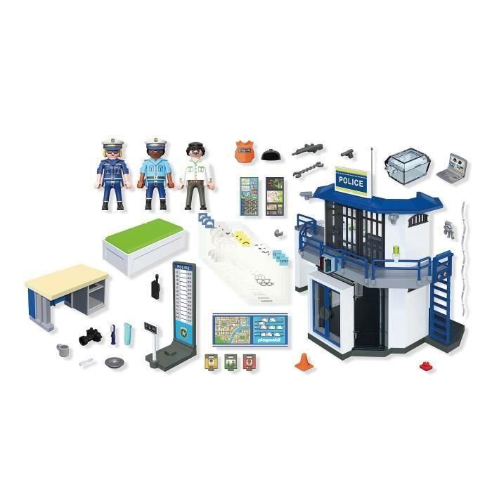 Playmobil PL71874 Comisaría con sala de investigación, Policías, City Action, 129 piezas, para niños de 4+ años 3 Playmobil PL71874 Comisaría con sala de investigación, Policías, City Action, 129 piezas, para niños de 4+ años 3