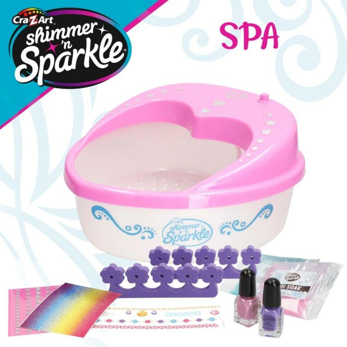 Shimmer N Sparkle Spa Pies 5 en 1 con Luz, Juguete para Niños 3+ Años 5 Shimmer N Sparkle Spa Pies 5 en 1 con Luz, Juguete para Niños 3+ Años 5
