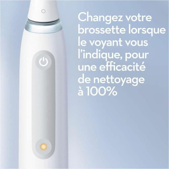 Cepillo de dientes eléctrico conectado ORAL-B iO4 - 80363959 - blanco - inalámbrico 4