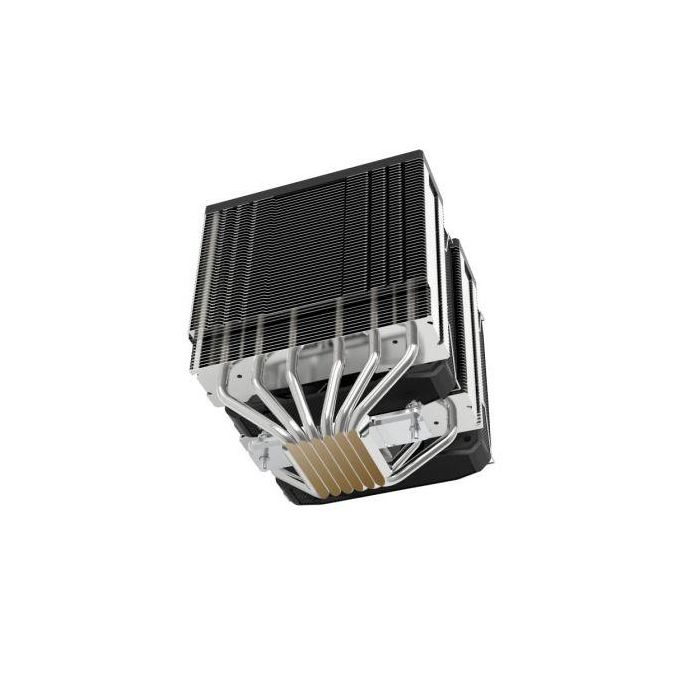 Mars Gaming MCPU-XU6 Disipador CPU Doble Torre con 2 Ventiladores 12cm, TDP 350W, HCT ULTRA, PWM 3