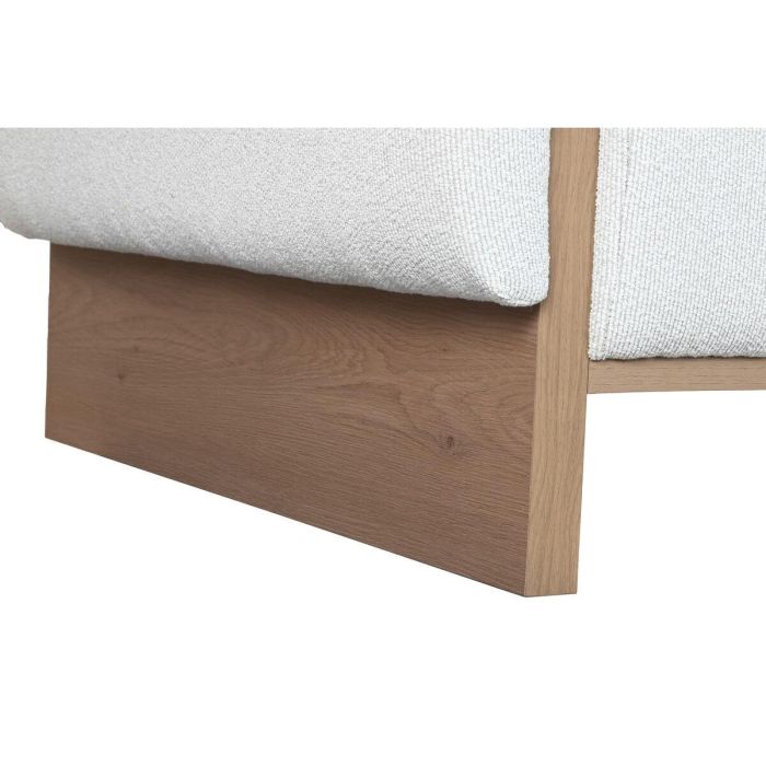 DKD Home Decor Sofá Scandi Gris Marrón. Dimensiones: 220x95x77 cm. Materiales: Poliéster y MDF. Altura de asiento: 42 cm 6 DKD Home Decor Sofá Scandi Gris Marrón. Dimensiones: 220x95x77 cm. Materiales: Poliéster y MDF. Altura de asiento: 42 cm 6