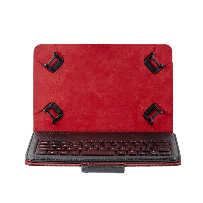 Phoenix Technologies Funda Universal con Teclado para Tablet 7-8 Pulgadas, Negro, Conexión Micro USB 1 Phoenix Technologies Funda Universal con Teclado para Tablet 7-8 Pulgadas, Negro, Conexión Micro USB 1