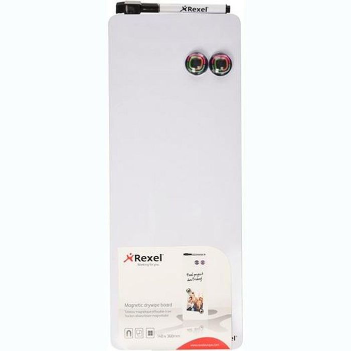 Nobo pizarra hogar magnética 140x360 mm blanco Nobo pizarra hogar magnética 140x360 mm blanco