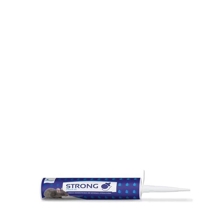 Bioplagen Strong Pasta Tubo 12x250 gr - Rodenticida en pasta fresca con brodifacoum