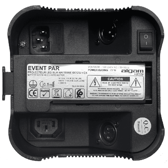Par De 6 Led 12W Con Batería Rgbwauv Ir Y Dmx Sin Cable 2 Par De 6 Led 12W Con Batería Rgbwauv Ir Y Dmx Sin Cable 2